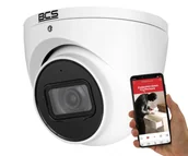 Kamery IP - Kamera IP 8MPx BCS-DMIP1801IR-E-V Analityka IVS WDR120 microSD PoE - miniaturka - grafika 1