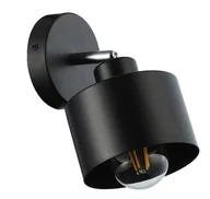 Lampy ścienne - Elza kinkiet 1xE27 czarny - miniaturka - grafika 1