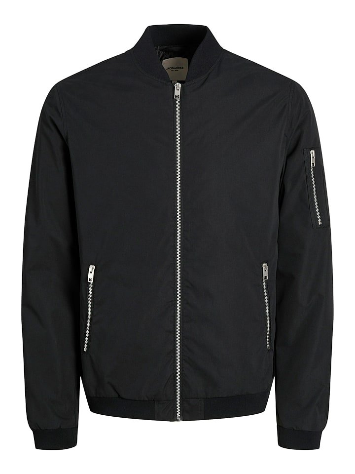 Jack & Jones Kurtka przejściowa w kolorze czarnym
