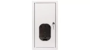 Elektro-Met Rozdzielnica licznikowa natynkowa NRL 1F 6 wąska z zamkiem - Rozdzielnie elektryczne - miniaturka - grafika 1