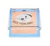 Rozświetlacze do twarzy i ciała - Bell XMAS rozświetlacz do twarzy 02 Icy Pearl 4,8 g - miniaturka - grafika 1