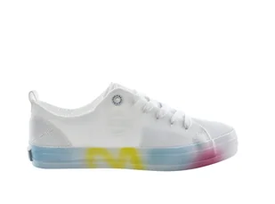 Trampki damskie BIG STAR SHOES LL274237 biały - Trampki damskie - miniaturka - grafika 3