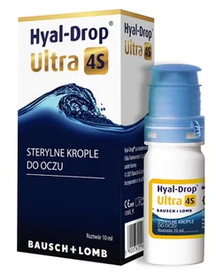BAUSCH HEALTH Hyal Drop Ultra 4S, krople do oczu, 10 ml - Krople do oczu - miniaturka - grafika 1