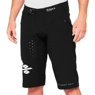 Spodenki rowerowe - Dziecięce spodenki rowerowe 100% R-Core Youth Shorts Black 24 - miniaturka - grafika 1
