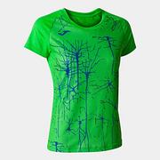 Koszulki i topy damskie - Joma Elite Ix T-shirt damski, zielony, błyszczący, XXS - miniaturka - grafika 1