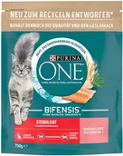 Sucha karma dla kotów - Purina ONE Sterilcat z łososiem - 750 g - miniaturka - grafika 1