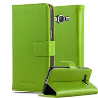 Etui i futerały do telefonów - Luxury cador Abo Book Style etui do Samsung Galaxy Grand Prime Case Cover pokrowiec ochronny etui z funkcją stojaka i kieszeń na kartę, Samsung Galaxy Grand Prime DE-108595 - miniaturka - grafika 1