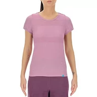 Kurtki damskie - UYN Damska koszulka Uyn Lady Natural Training Eco Color Ow Shirt Short Sl_ kurtka różowy Mauve Mist l - miniaturka - grafika 1