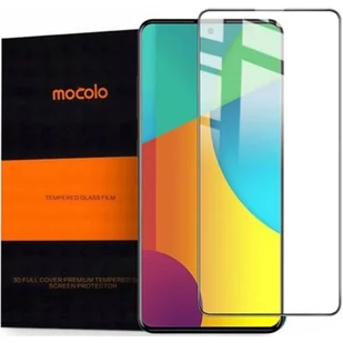 Mocolo Szkło hartowane TG+ Full Glue do Samsung Galaxy A71 Czarny - Szkła hartowane na telefon - miniaturka - grafika 1