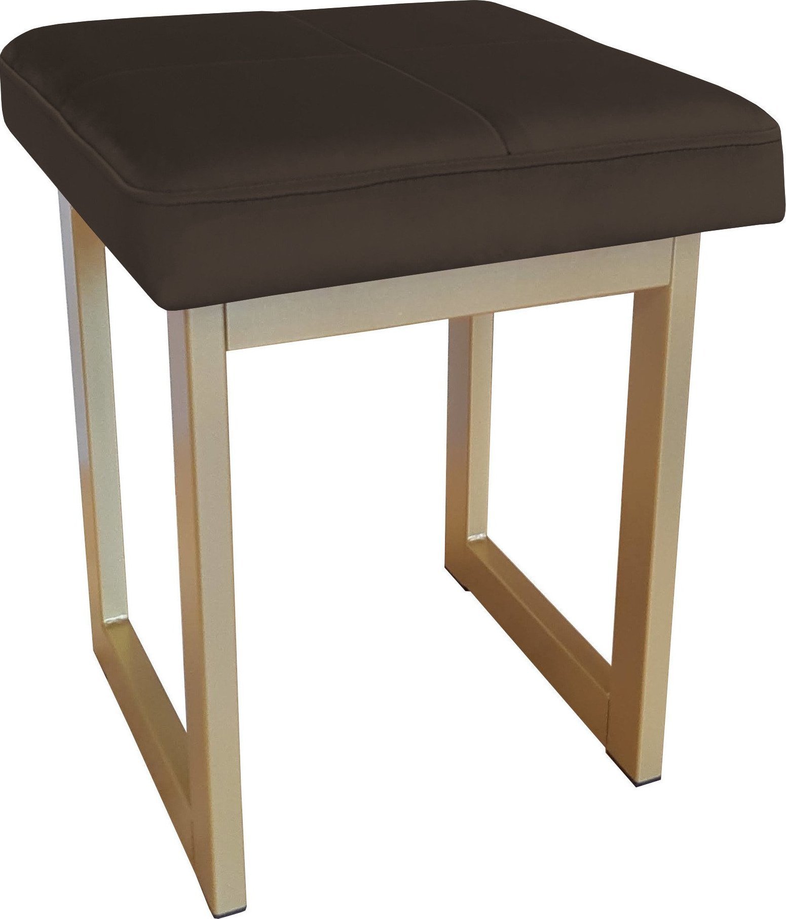 Atos TABORET SOLID 45cm STOŁEK LOFT podstawa złota MG05