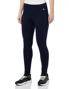 Champion Legacy American Classics W-Light Stretch Fleece Legginsy Damskie, Granatowy, L - Legginsy - miniaturka - grafika 1