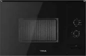 Kuchenki mikrofalowe do zabudowy - Kuchenka mikrofalowa Teka Mikrofalówka Teka ML820FI Czarny 20 L - miniaturka - grafika 1