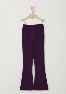 s.Oliver Dziewczęce legginsy, rozkloszowane nogawki, fioletowy, 134 cm - Legginsy - miniaturka - grafika 1