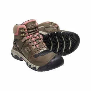 Buty trekkingowe damskie KEEN RIDGE FLEX MID WP - Buty trekkingowe damskie - miniaturka - grafika 4