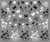 Sztuczne paznokcie i akcesoria - Naklejki wodne na paznokcie WIOSENNE - nr 1053 - miniaturka - grafika 1