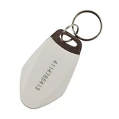 Kontrola dostępu - SCOT Brelok BS-15WE RFID 13,56MHz z pamięcią 1KB (biały z numerem) - miniaturka - grafika 1