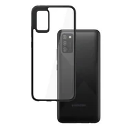Etui i futerały do telefonów - 3mk Etui Satin Armor Case+ do Samsung Galaxy A03s Przezroczysto-czarny SAMSUNG GALAXY A03S 4G - miniaturka - grafika 1