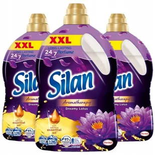 Silan Płyn do Płukania Dreamy Lotus 2,772L x3 - Środki do prania - miniaturka - grafika 1