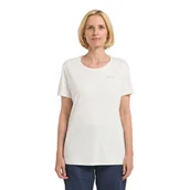 Koszulki i topy damskie - Damski T-shirt Jack Wolfskin TECH T W Stark White - XS - miniaturka - grafika 1