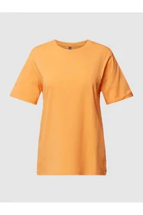 T-shirt z przeszytymi brzegami rękawów - Pieces - Koszulki i topy damskie - miniaturka - grafika 1