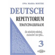 Książki do nauki języka niemieckiego - Deutsch Repetytorium tematyczno leksykalne część III Używana - miniaturka - grafika 1