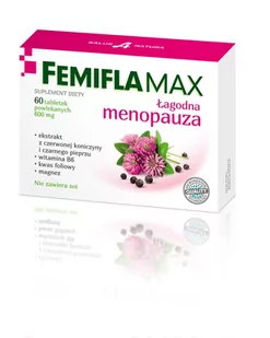 SALUS INTERNATIONAL Femiflamax 60 tabletek 3213542 - Układ moczowy i płciowy - miniaturka - grafika 1