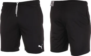 Puma Spodenki męskie Puma teamRISE Training Shorts czarne 657336 03 XL - Spodnie sportowe męskie - miniaturka - grafika 1
