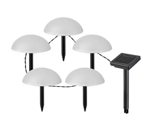 Rabalux 77008 - LED Lampa solarna TREPPIO 5xLED/0,2W/1,2V IP44 - Lampy ogrodowe - miniaturka - grafika 1