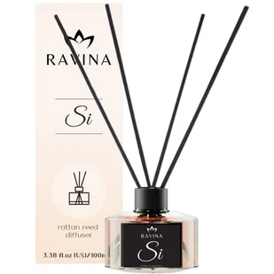Si - Dyfuzor zapachowy z patyczkami RAVINA perfumowany odświeżacz perfumy do domu - Zapachy do domu - miniaturka - grafika 1