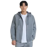 Bluzy sportowe męskie - Bluza męska Under Armour Rival Fleece FZ Hoodie - miniaturka - grafika 1