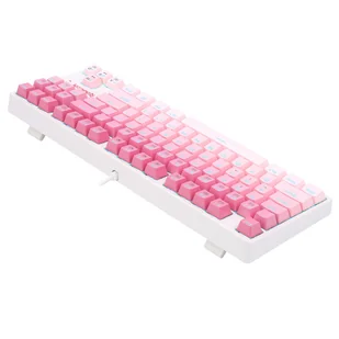 Redragon K576W-GP DAKSA TKL Wired Mechanical Keyboard 87 Keys Gradient PBT Keycap Red Switch - Pink - Klawiatury - miniaturka - grafika 6