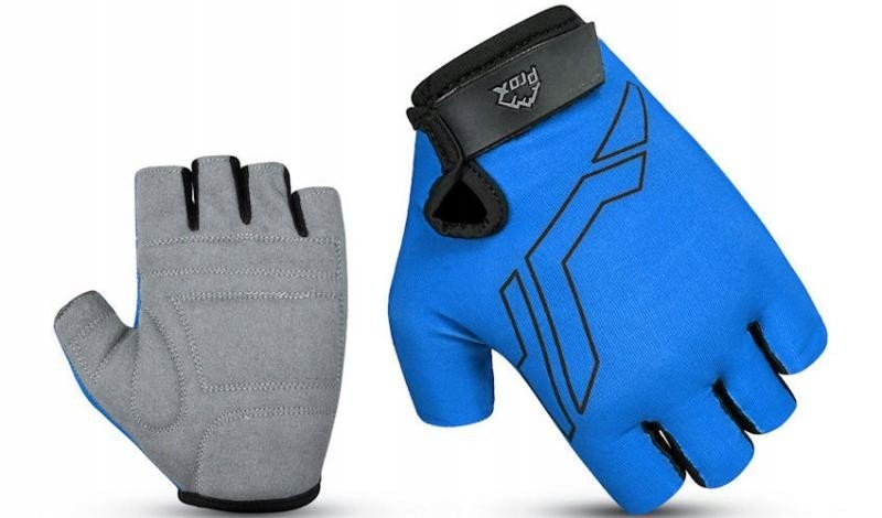 Rękawiczki rowerowe PROX krótkie BASIC niebieskie XS AIR VENT