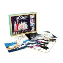 Drewniane puzzle 4 układanki Muminki i Przyjacie Nowa - Puzzle - miniaturka - grafika 1