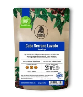 Kawa ziarnista Ingagi Coffee Cuba Serrano Lavado 250g - Kawa - miniaturka - grafika 1