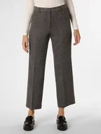 Spodnie damskie - Selected Femme Spodnie Kobiety szary wzorzysty, 38 - miniaturka - grafika 1