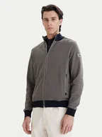 Swetry męskie - Bugatti Kardigan 8750-15142E Granatowy Regular Fit - miniaturka - grafika 1