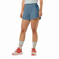 Spodenki damskie - Krótkie spodenki damskie Jack Wolfskin PRELIGHT 2IN1 SHORTS W elemental blue - S - miniaturka - grafika 1