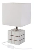 Lampy stojące - Biała lampka nocna dziecięca kostka - S187 F0-H00 - miniaturka - grafika 1