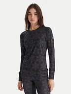 Pozostała odzież narciarska - Roxy Bielizna termoaktywna górna Daybreak Brushed Top ERJLW03055 Czarny Slim Fit - miniaturka - grafika 1