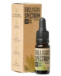 Full Spectrum Olejek Konopny CBD+CBDa 6% 10 ml - Suplementy naturalne - miniaturka - grafika 1