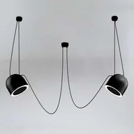 Lampy sufitowe - Dohar Dohar DOBO 9036/E14/CZ lampa wisząca 2x60W/E14 IP20 DOH9036 - miniaturka - grafika 1