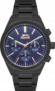 Zegarek Zegarek męski SLAZENGER SL.09.2137.2.03 granatowy fashion na prezent - Zegarki męskie - miniaturka - grafika 1