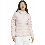 Kurtki damskie - Kurtka damska adidas Essentials Light Down Hooded jasny róż IX8931 M - miniaturka - grafika 1