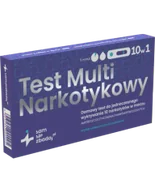 Testy ciążowe i diagnostyczne - Test Multi Narkotykowy, Samsiezbadaj, 10 w 1, 1 sztuka - miniaturka - grafika 1