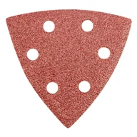 Materiały ścierne - Papier ścierny delta na rzep 93 x 93 mm K 60, 5 szt,, z otworami GRAPHITE - miniaturka - grafika 1