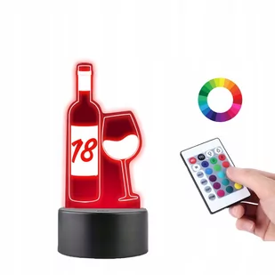 Lampka na Biurko Statuetka Prezent na Osiemnastkę - Lampy pozostałe Lampka na Biurko Statuetka Prezent na Osiemnastkę - Lampy pozostałe - miniaturka - grafika 1