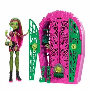 Monster High Straszysekrety Lalka Venus McFlytrap - Lalki dla dziewczynek - miniaturka - grafika 1