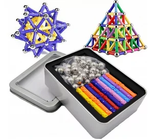 KULKI MAGNETYCZNE KLOCKI NEOCUBE XXL 11mm 152szt - Klocki - miniaturka - grafika 1