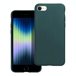 OEM Futerał matt do iphone 7 / 8 / se 2020 / se 2022 ciemnozielony - Etui i futerały do telefonów - miniaturka - grafika 1