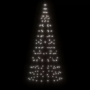 Choinka z lampek, na maszt, 200 zimnych białych LED, 180 cm Lumarko! - Oświetlenie świąteczne Choinka z lampek, na maszt, 200 zimnych białych LED, 180 cm Lumarko! - Oświetlenie świąteczne - miniaturka - grafika 4